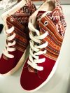 Tennis bottine rouge