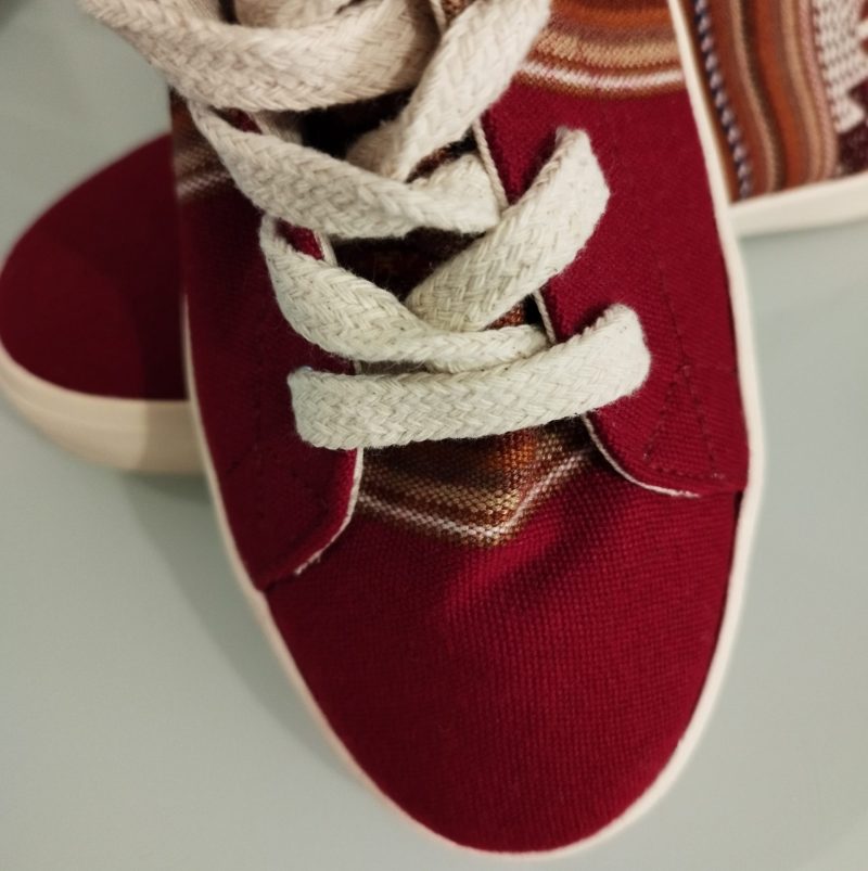 Tennis bottine rouge – Image 4
